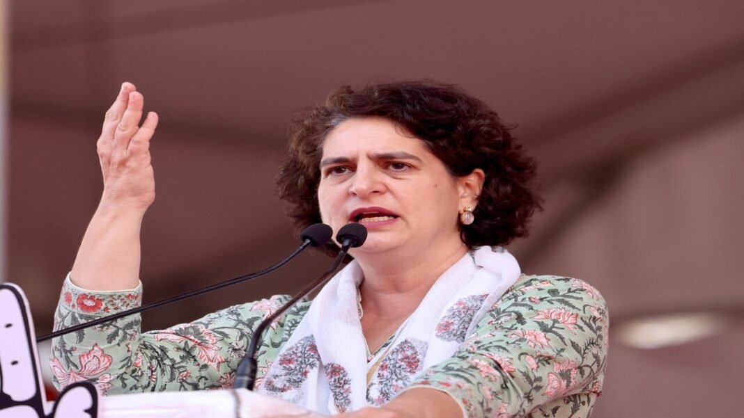 Priyanka Gandhi gave Lord Rams message to Modi