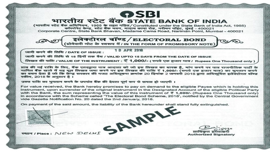 Sbi denied to give information about electoral bond