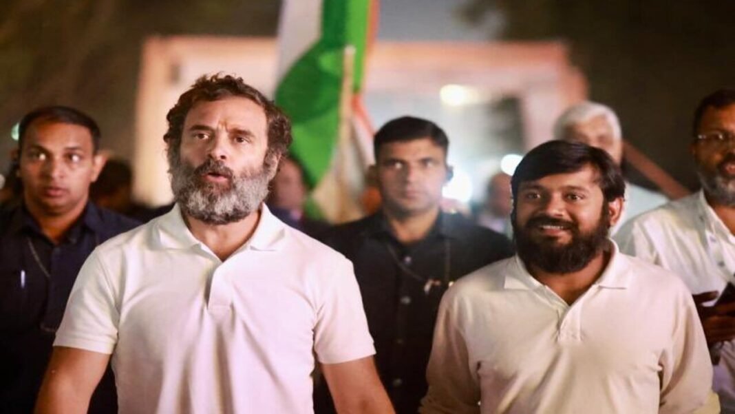 Rahul Gandhi and Kanhaiya Kumar